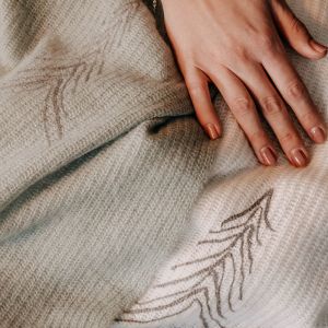 Cashmere Decke Pastellgrün - Forsthofgut Home Collection 1